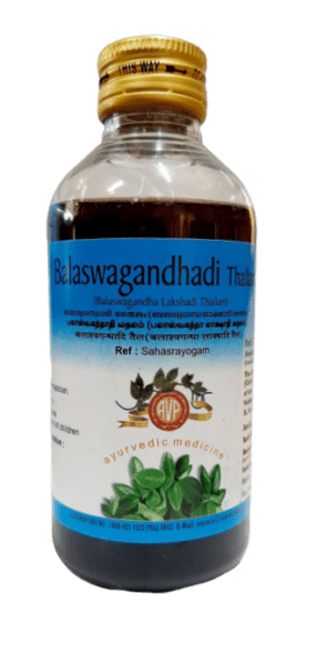 Balaswagandhadi Thailam (200ml) - Arya Vaidya Pharmacy